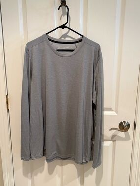 Under Armour Men's Long Sleeve Performance Tee - Light Gray